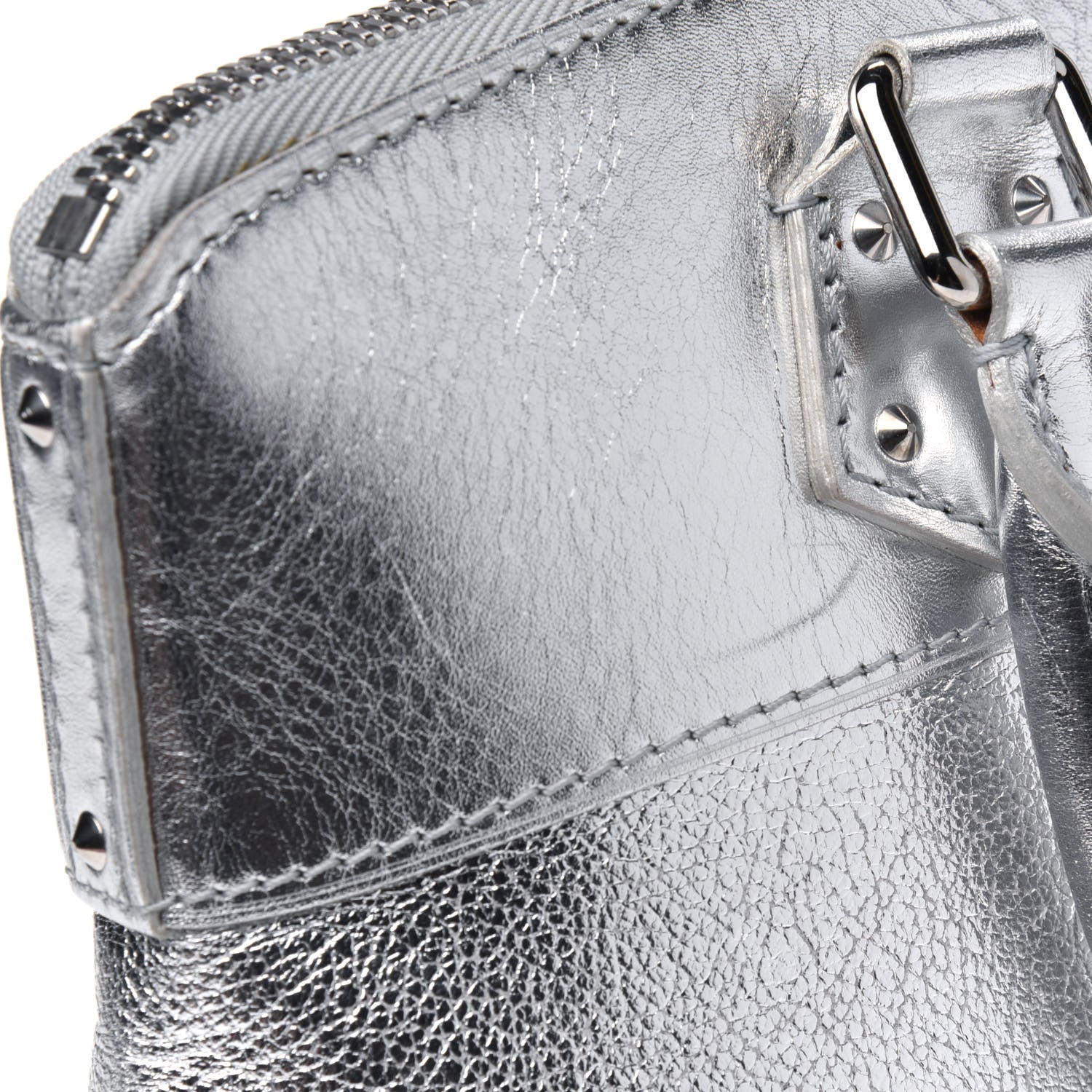 Louis Vuitton Suhali Lockit PM Silver 4 of 6