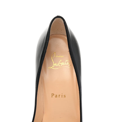 Christian Louboutin Kid Pigalle Follies 100 Pumps 37.5 Black 7 of 8