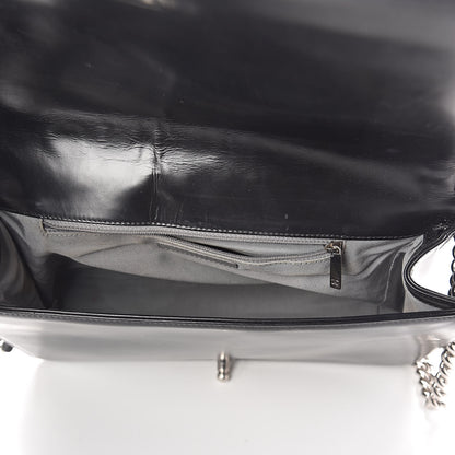 Chanel Glazed Calfskin Large Boy Flap Black 5 of 13