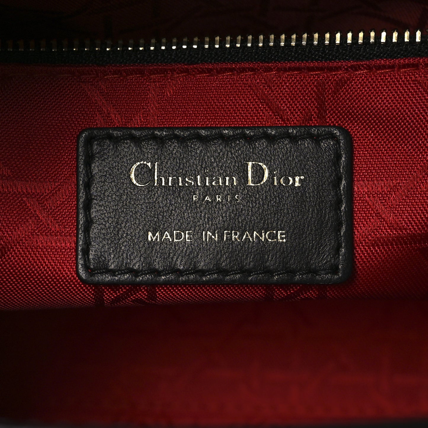 Lambskin Cannage Small My ABCDior Lady Dior Black