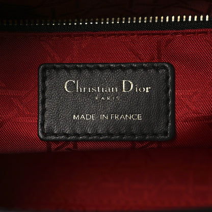 Christian Dior Lambskin Cannage Small My ABCDior Lady Dior Black 6 of 10