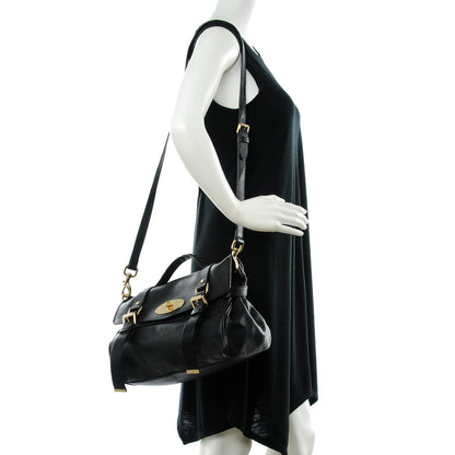 Mulberry Polished Buffalo Medium Alexa Black 2 of 7