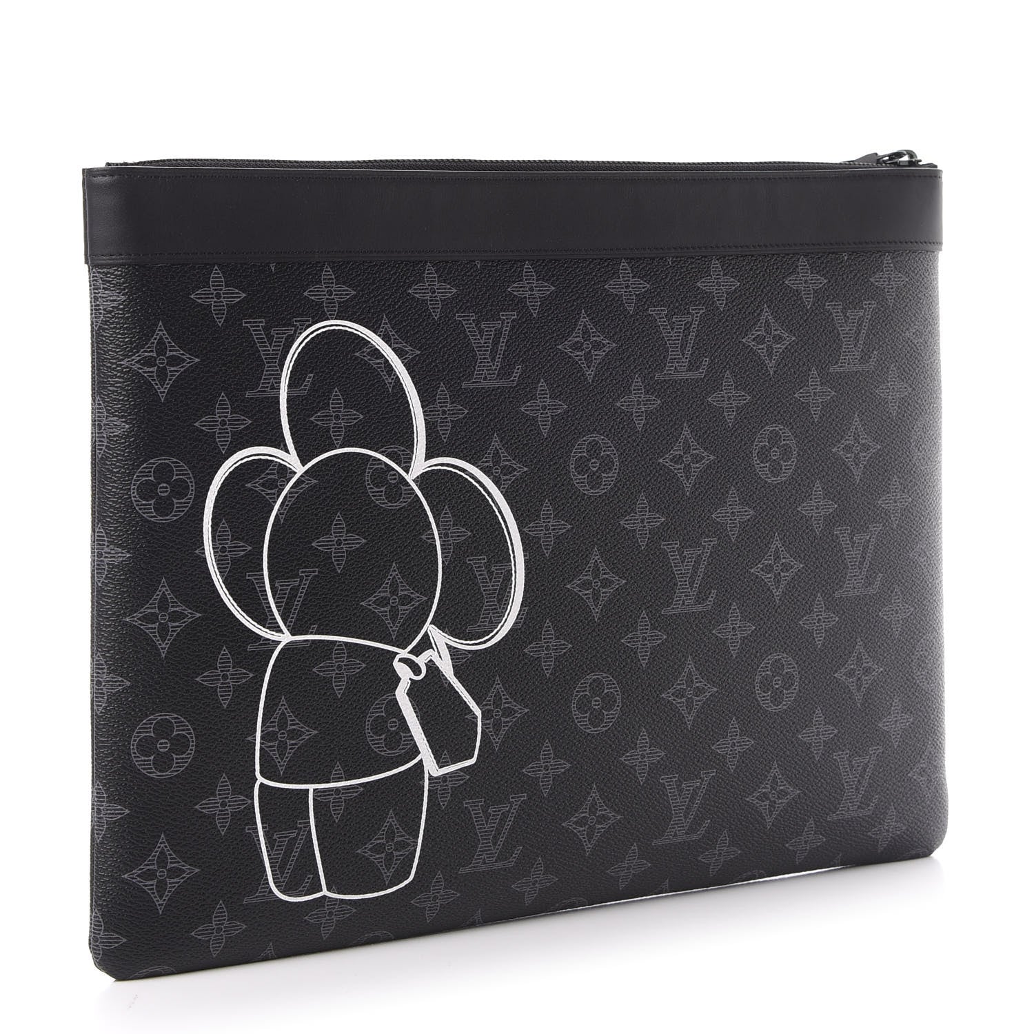 Louis Vuitton Monogram Eclipse Vivienne Apollo Pochette GM 3 of 9