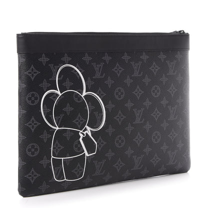 Louis Vuitton Monogram Eclipse Vivienne Apollo Pochette GM 3 of 9