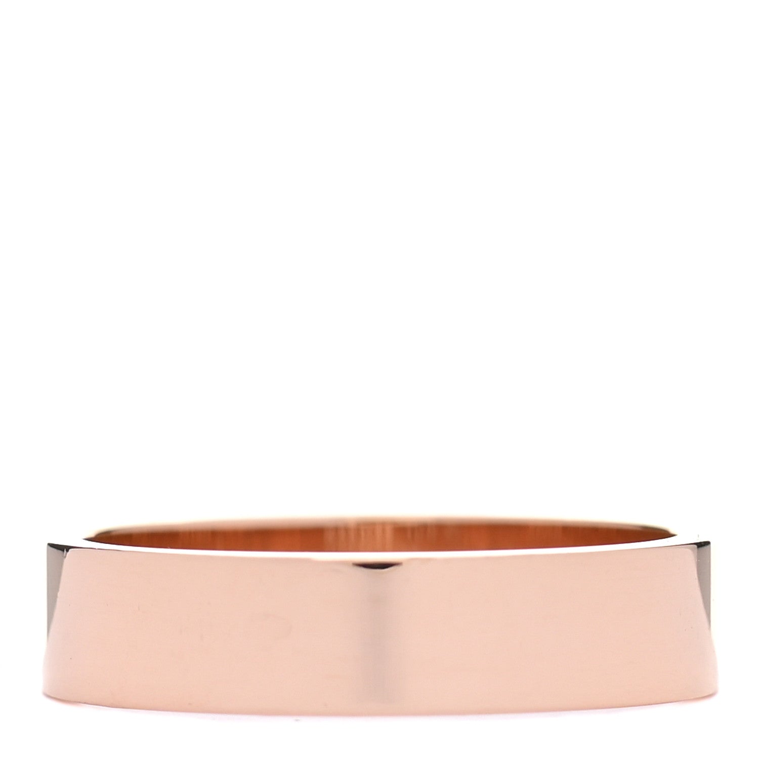 Hermes 18K Rose Gold PM Collier De Chien Ring 56 7.5 3 of 5