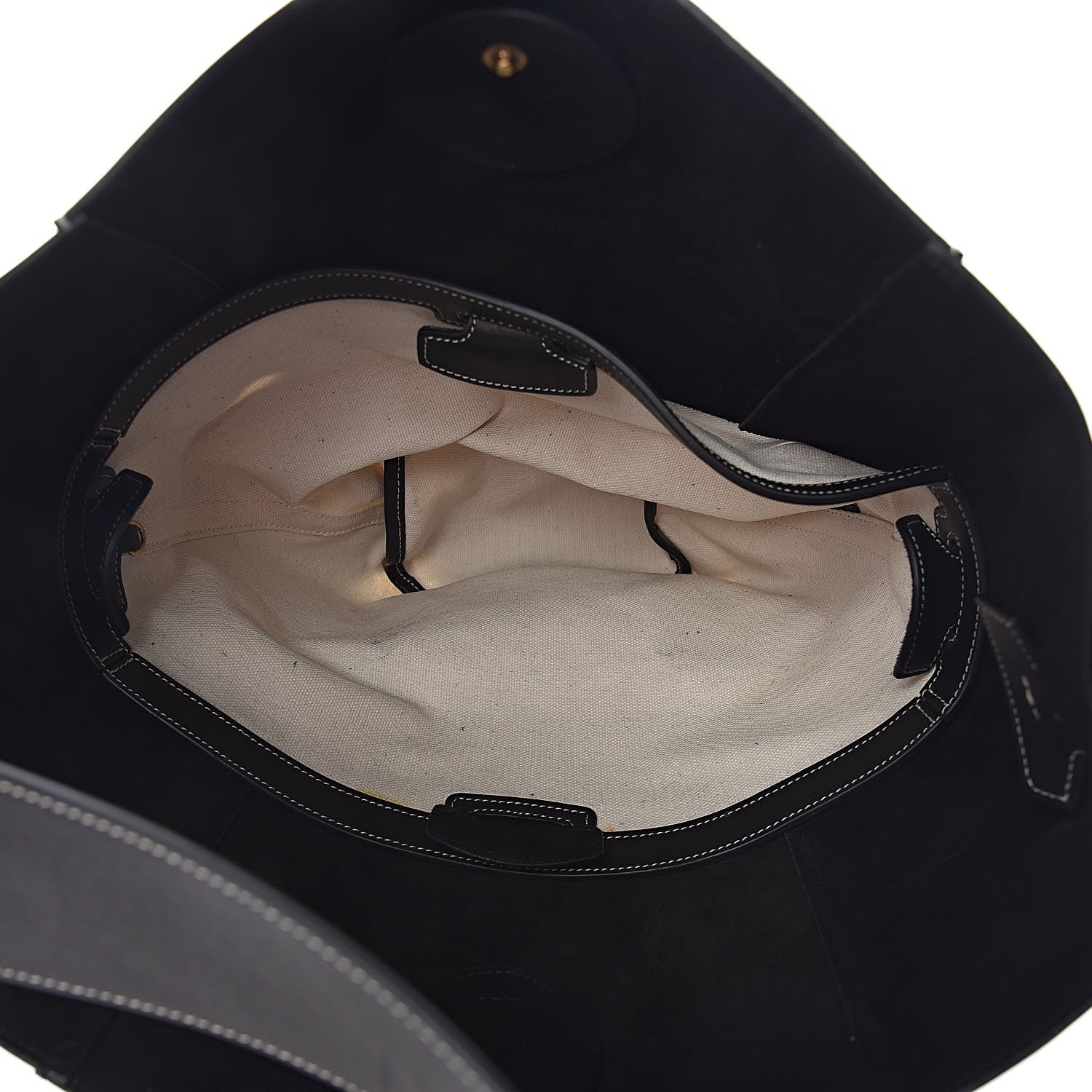 Celine Natural Calfskin Large Holdall Shoulder Bag Black 6 of 11