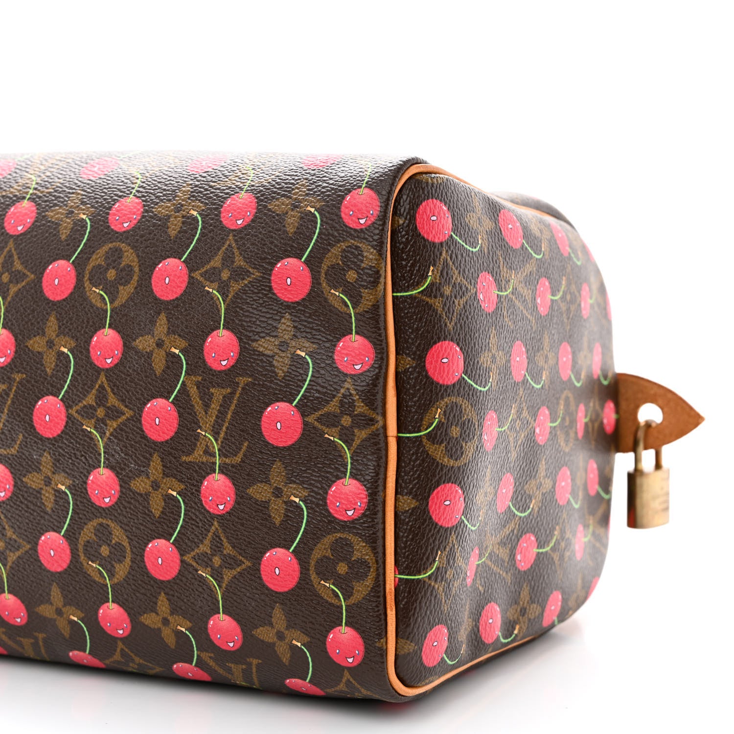 Louis Vuitton Monogram Cerises Speedy 25 10 of 12