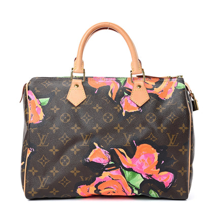 Louis Vuitton Monogram Roses Speedy 30 1 of 14