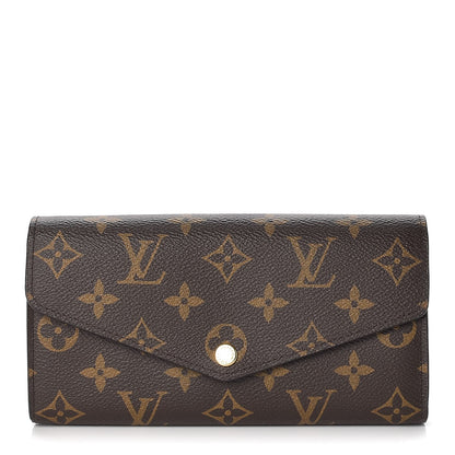 Louis Vuitton Monogram Sarah Wallet NM 1 of 7