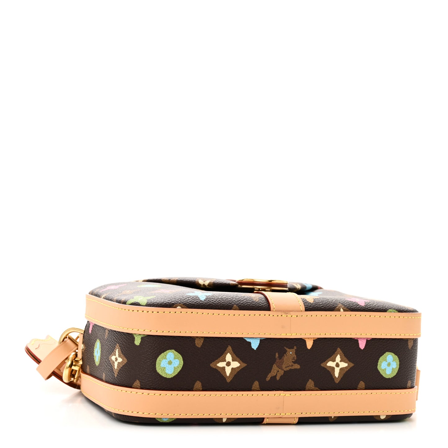 X TYLER THE CREATOR Monogram Craggy Envelope Messenger Chocolate