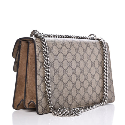 Gucci GG Supreme Monogram Small Dionysus Shoulder Bag Taupe 3 of 7
