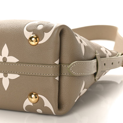 Louis Vuitton Empreinte Monogram Giant CarryAll PM Khaki Creme 9 of 9