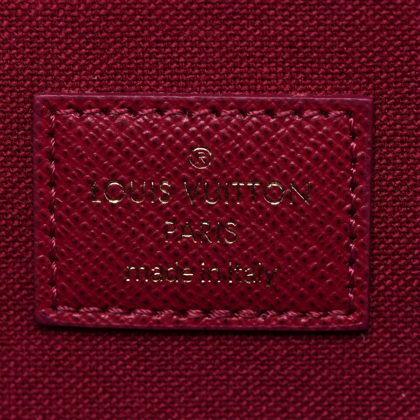Monogram Pochette Felicie Chain Wallet Fuchsia