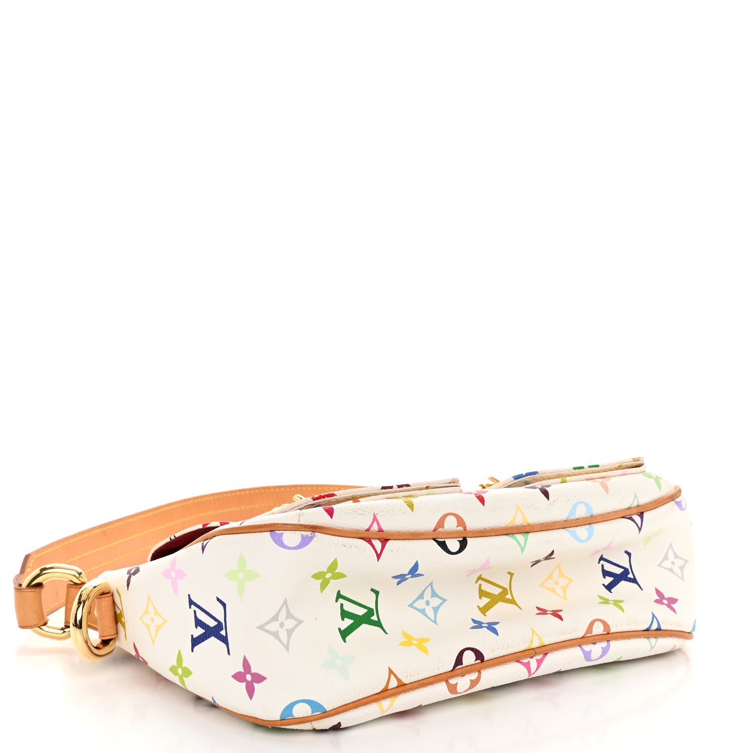 Louis Vuitton LOUIS VUITTON Monogram Multicolor Lodge PM White 4 of 11