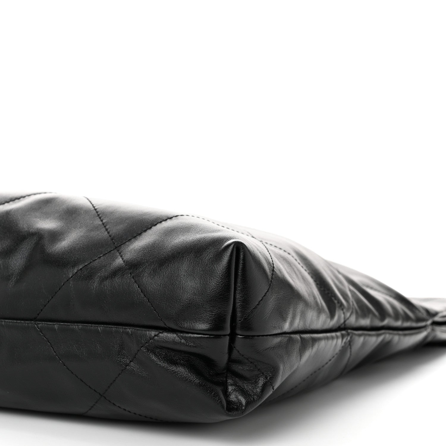 Chanel Shiny Calfskin Quilted Chanel 22 Black 11 of 11