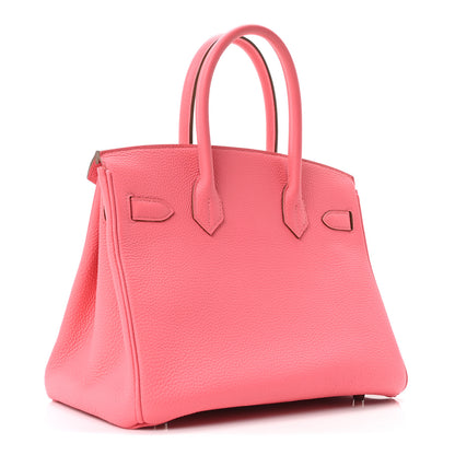 Hermes Togo Birkin 30 Rose Lipstick 3 of 10