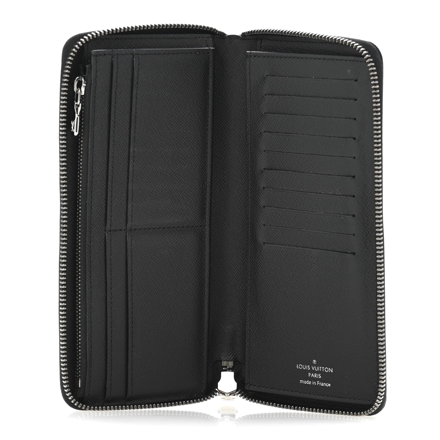 Louis Vuitton Monogram Eclipse Vertical Zippy Wallet 5 of 10