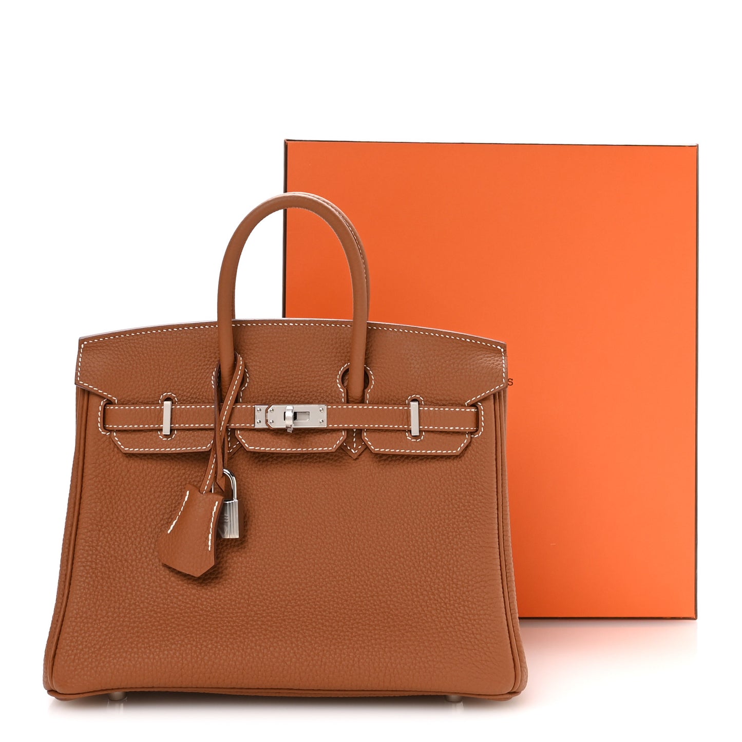 Togo Birkin 25 Gold