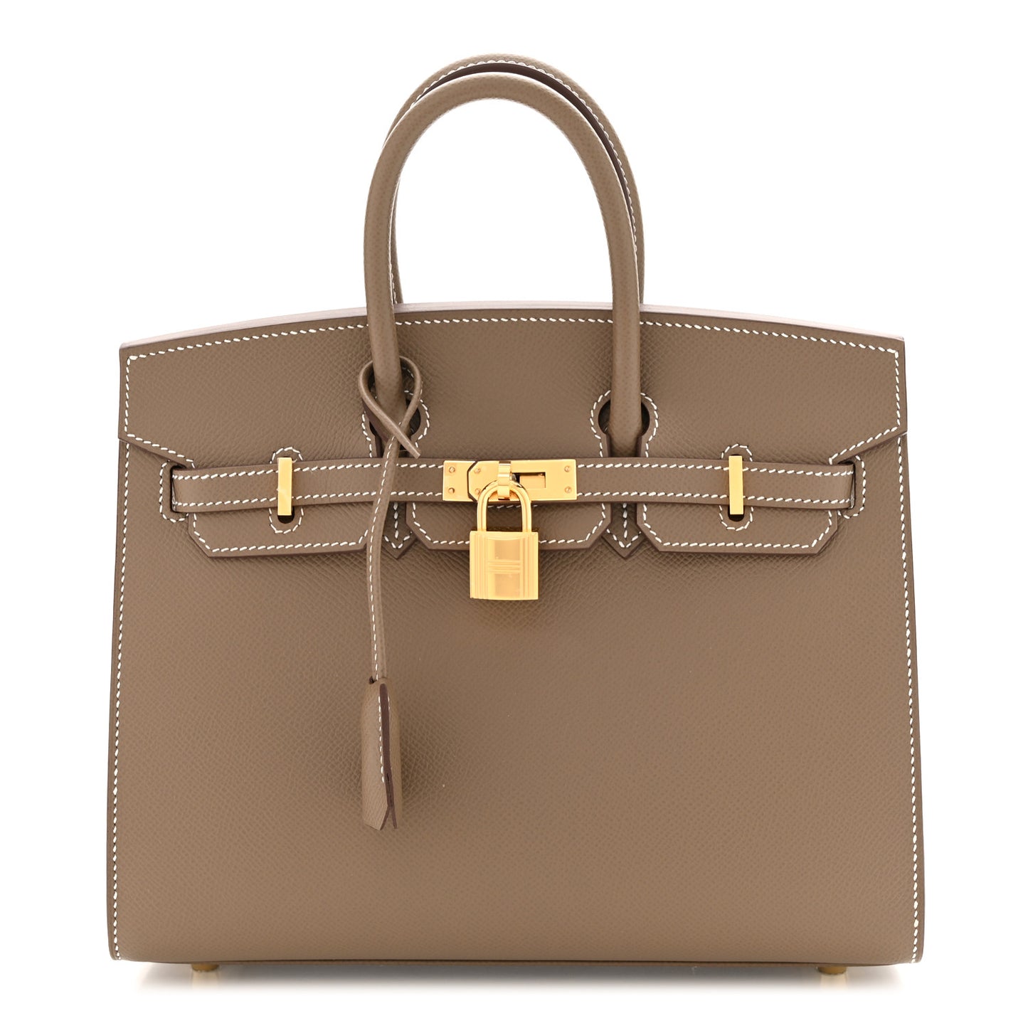 Epsom Birkin Sellier 25 Etoupe