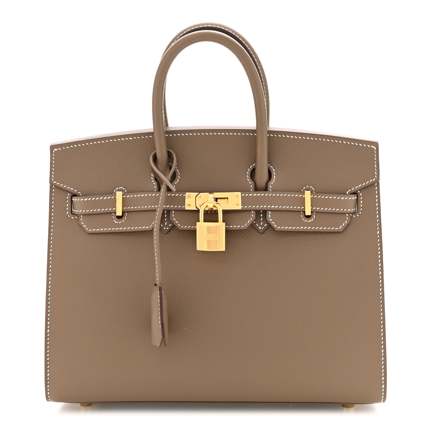 Hermes Epsom Birkin Sellier 25 Etoupe 1 of 11