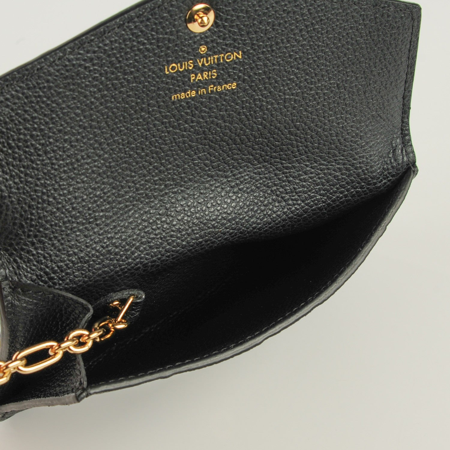 Louis Vuitton Empreinte Key Pouch Black 5 of 7