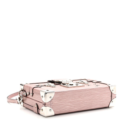 Louis Vuitton Epi Petite Malle Rose Gold 3 of 8