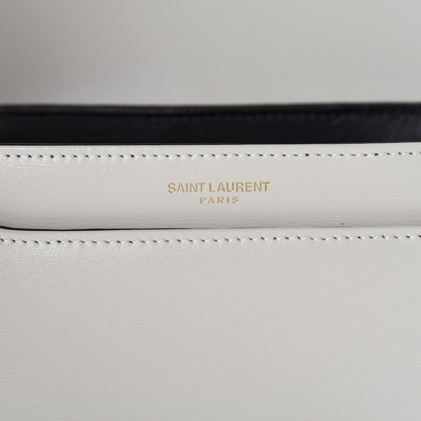 Calfskin Le 61 Shoulder Bag White
