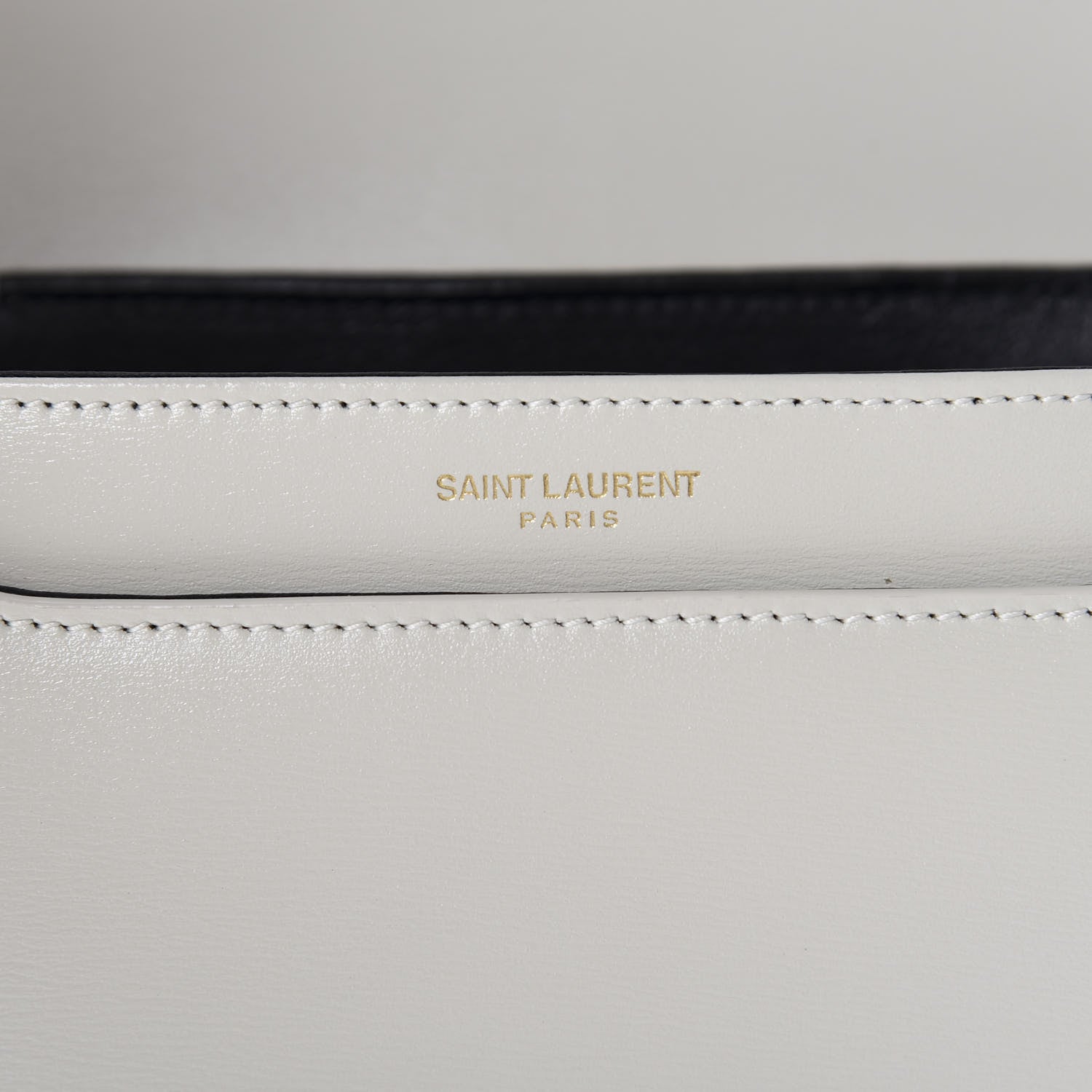Saint Laurent Calfskin Le 61 Shoulder Bag White 8 of 10