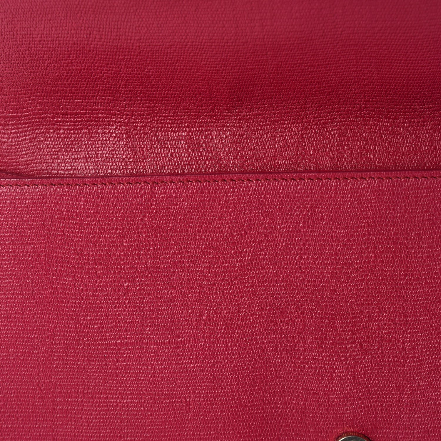 Saint Laurent Textured Calfskin Y Ligne Clutch Fuchsia 12 of 13