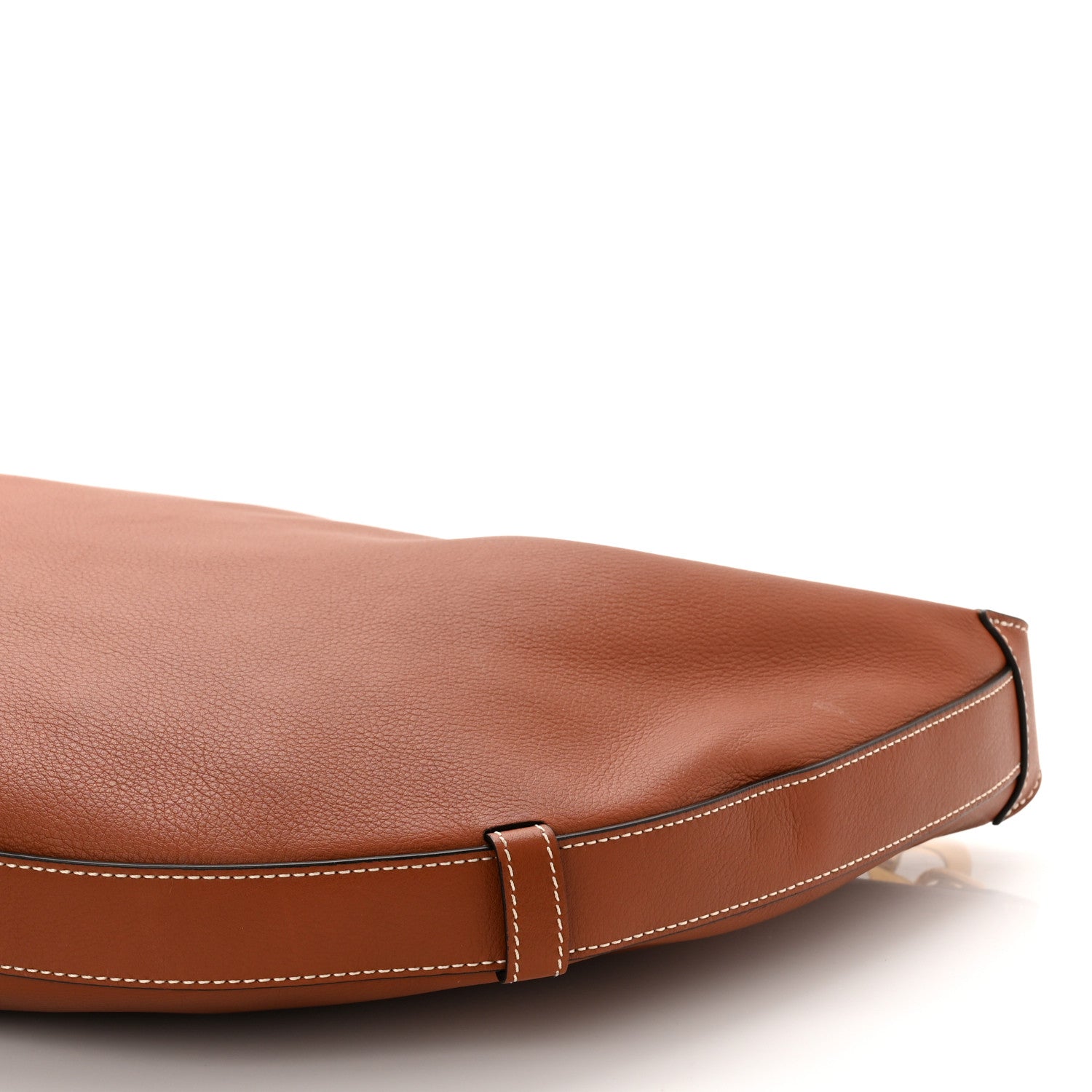 Celine Supple Calfskin Medium Strap Leandre Shoulder Bag Brown 9 of 9