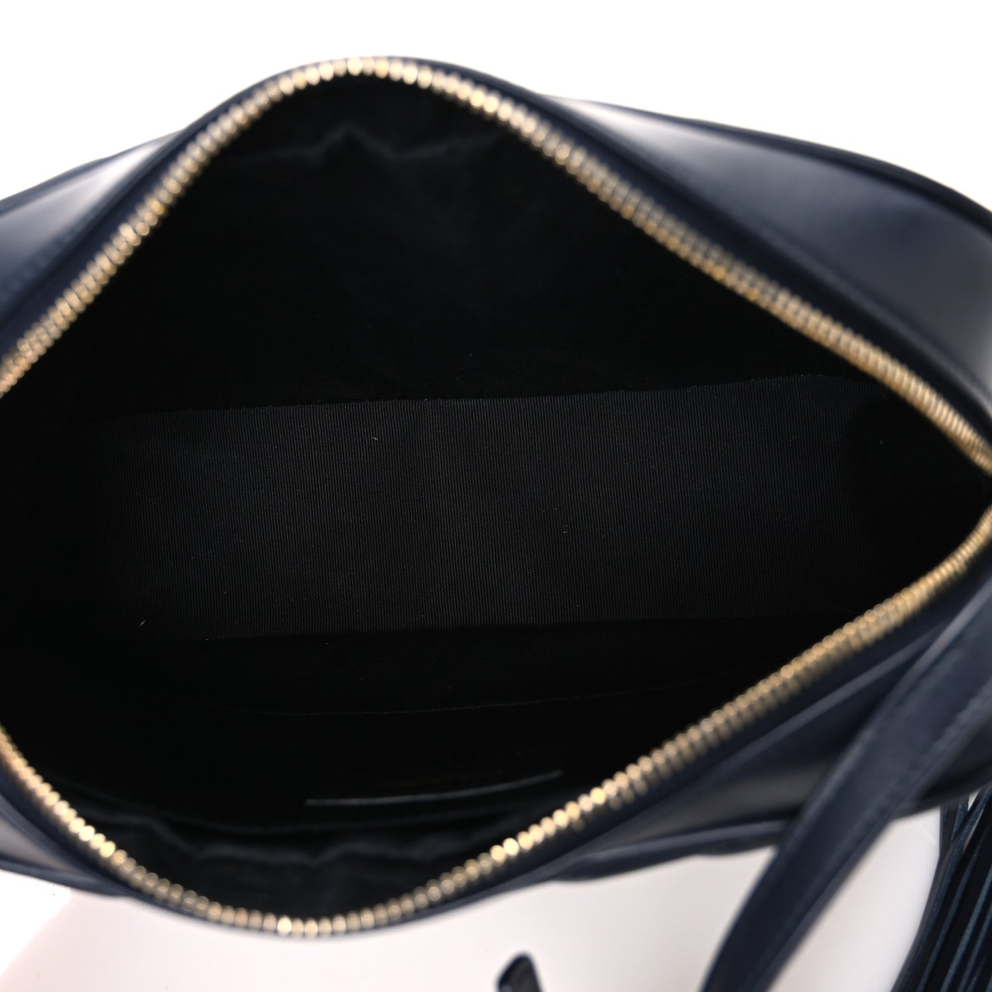 Calfskin Matelasse Monogram Lou Camera Bag Deep Marine