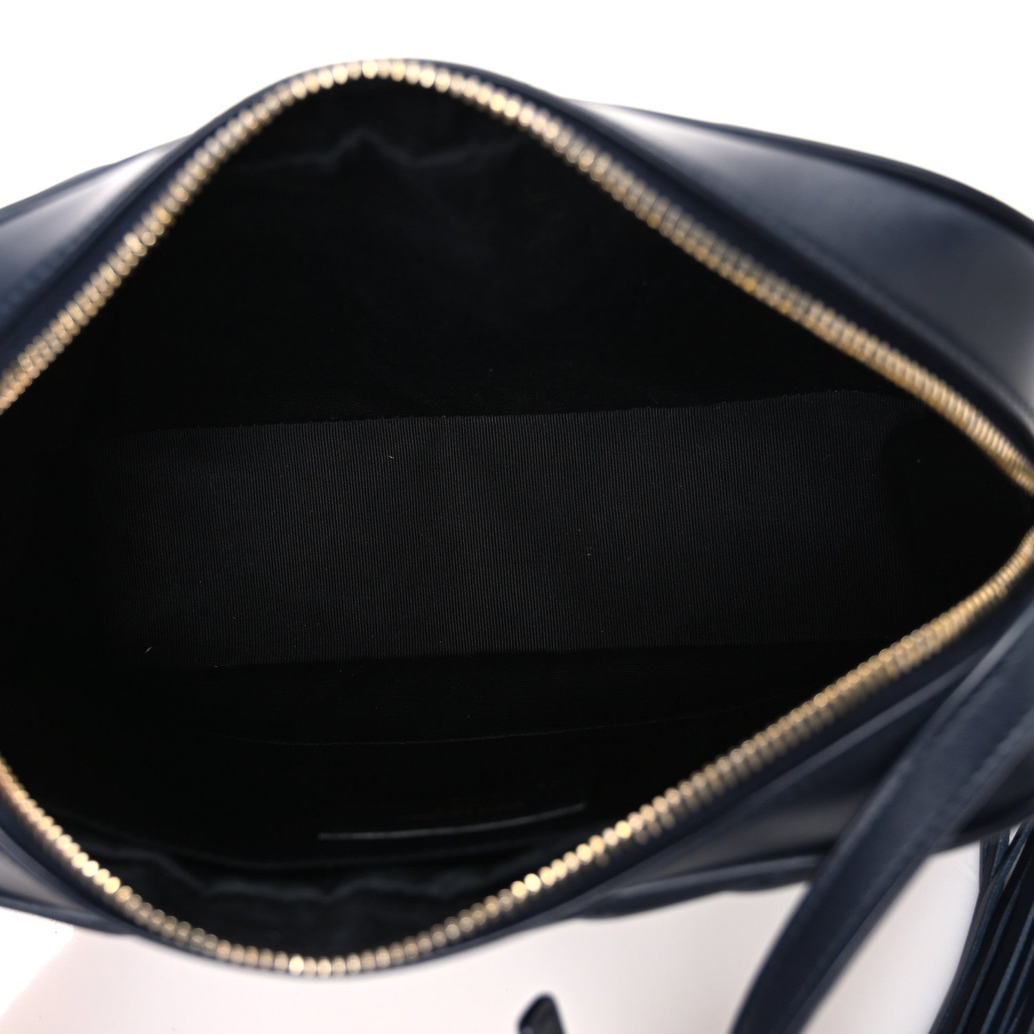 Saint Laurent Calfskin Matelasse Monogram Lou Camera Bag Deep Marine 5 of 10