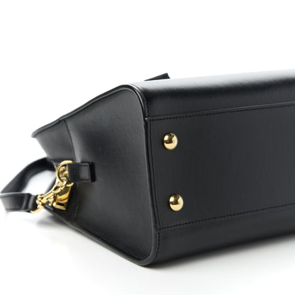 Saint Laurent Calfskin Monogram Baby Cabas Black 6 of 10