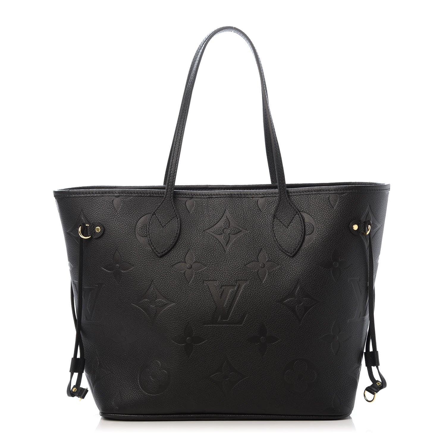 Louis Vuitton Empreinte Monogram Giant Neverfull MM Black 1 of 9