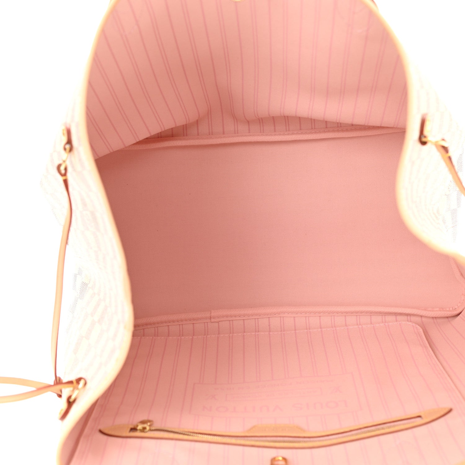 Louis Vuitton Damier Azur Neo Neverfull GM Rose Ballerine 5 of 7