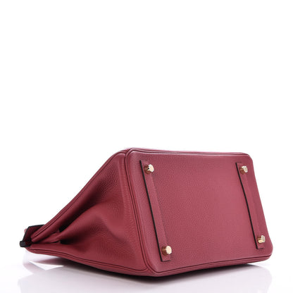 Hermes Togo Birkin 30 Rouge Grenat 5 of 35