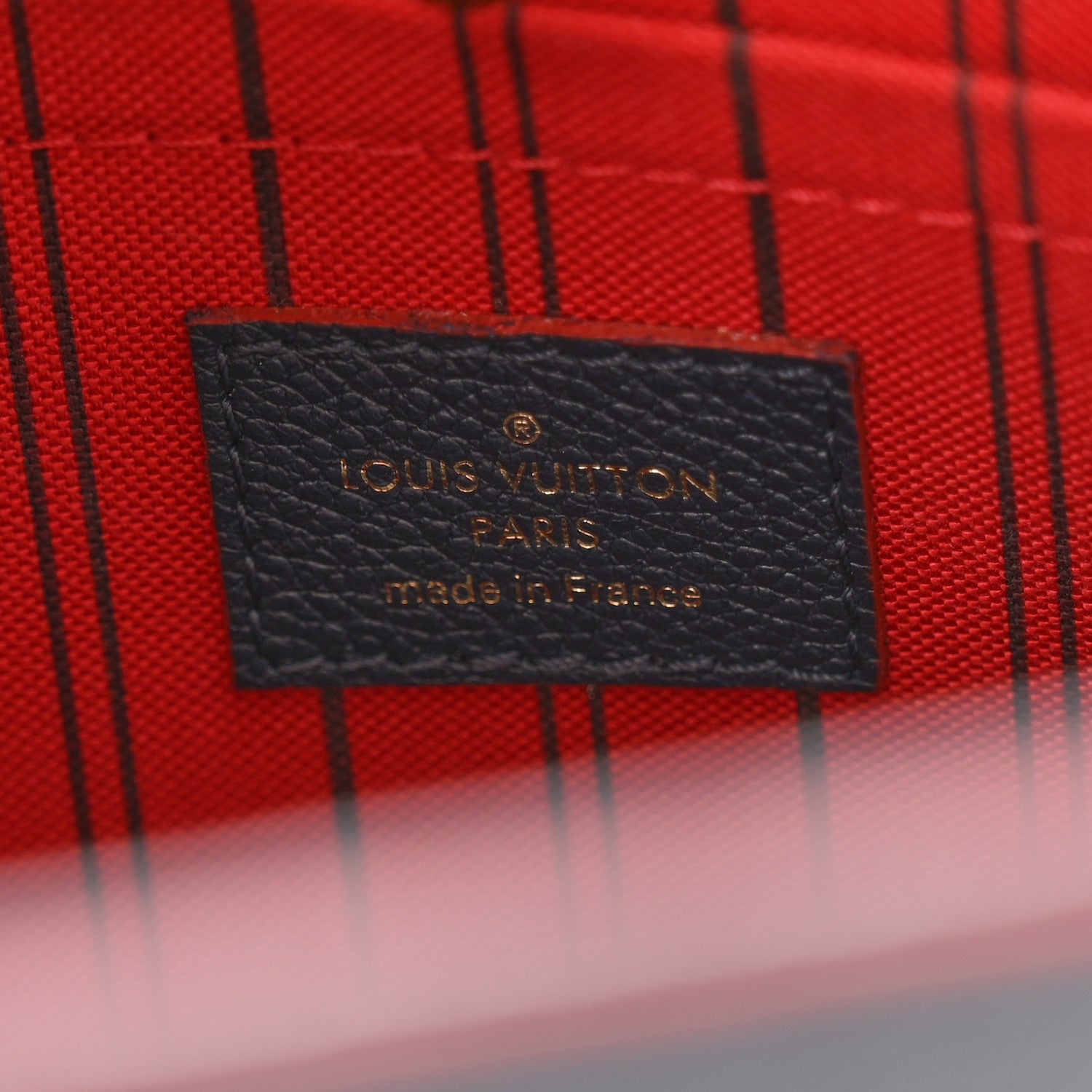 Louis Vuitton Empreinte Montaigne BB Marine Rouge 6 of 13