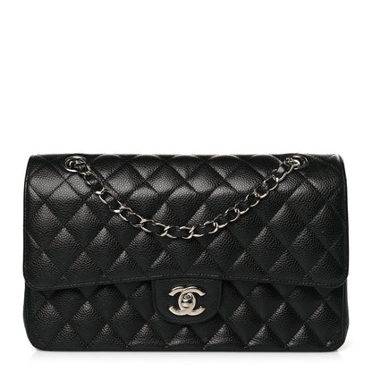 Chanel Caviar Quilted Medium Double Flap Black 1 of 10