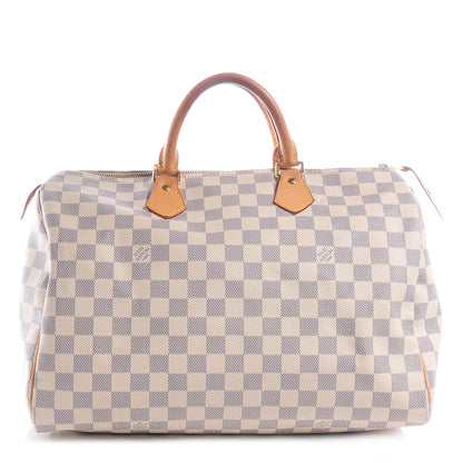 Louis Vuitton Damier Azur Speedy 35 1 of 8