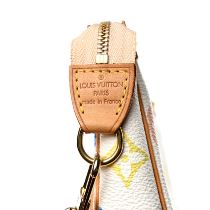Louis Vuitton Monogram Multicolor Pochette Accessories White 5 of 7