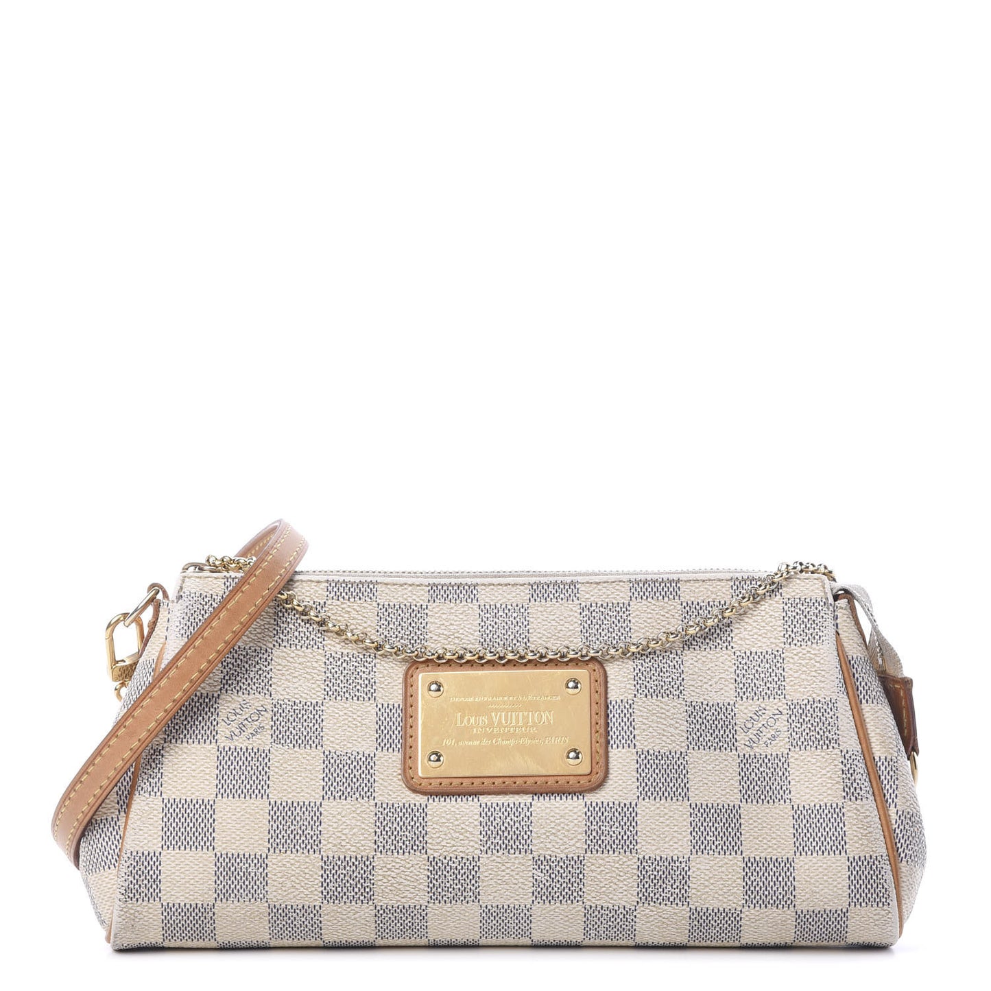 Damier Azur Eva Clutch
