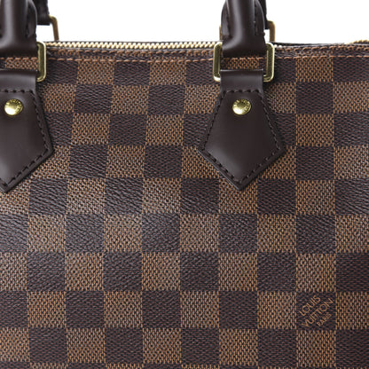 Louis Vuitton Damier Ebene Speedy Bandouliere 25 10 of 10