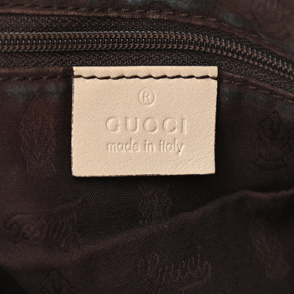 Gucci Guccissima Medium Sukey Hobo Off White 6 of 10