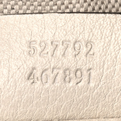 Gucci Grained Calfskin Small Logo Belt Bag White 6 of 10