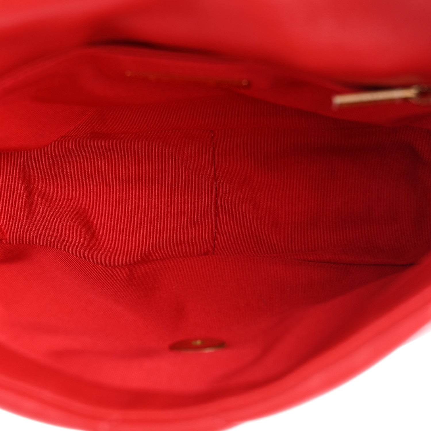 Chanel Goatskin Quilted Medium Chanel 19 Flap Red 5 of 12
