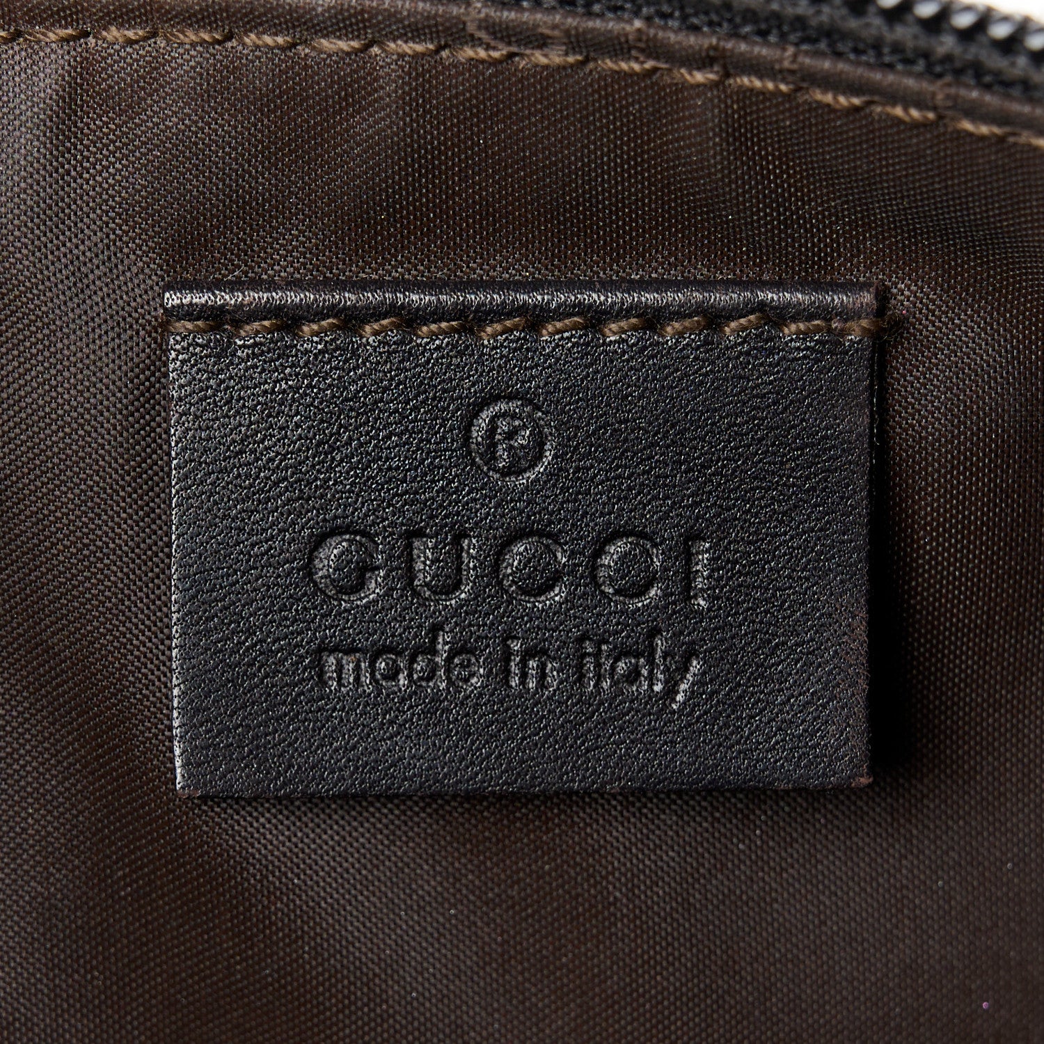 Gucci Monogram Boat Pochette Brown 6 of 11
