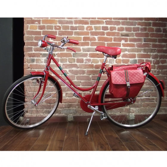 Gucci Guccissima Street Cruiser Bike Bicycle China Red 1 of 13