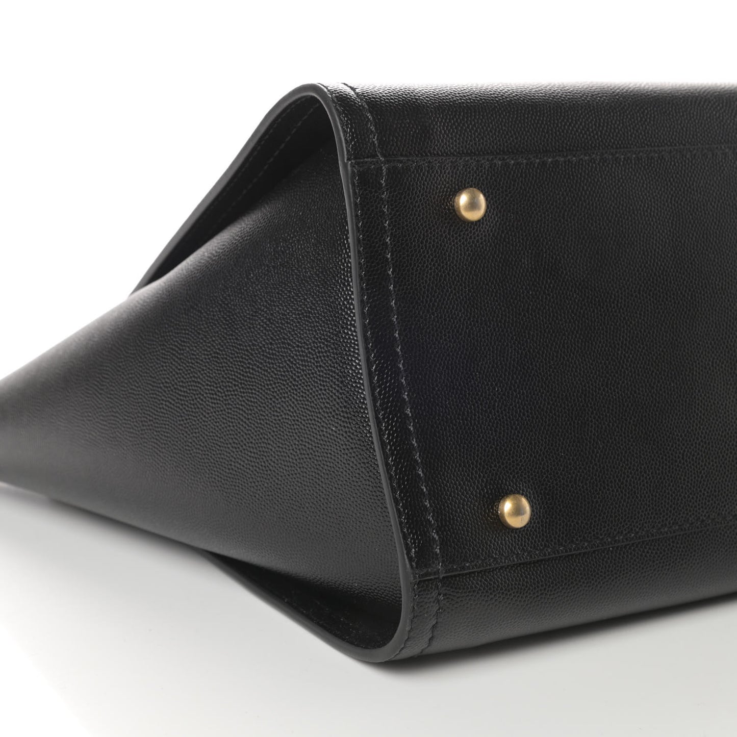 Caviar Small Studded Deauville Tote Black