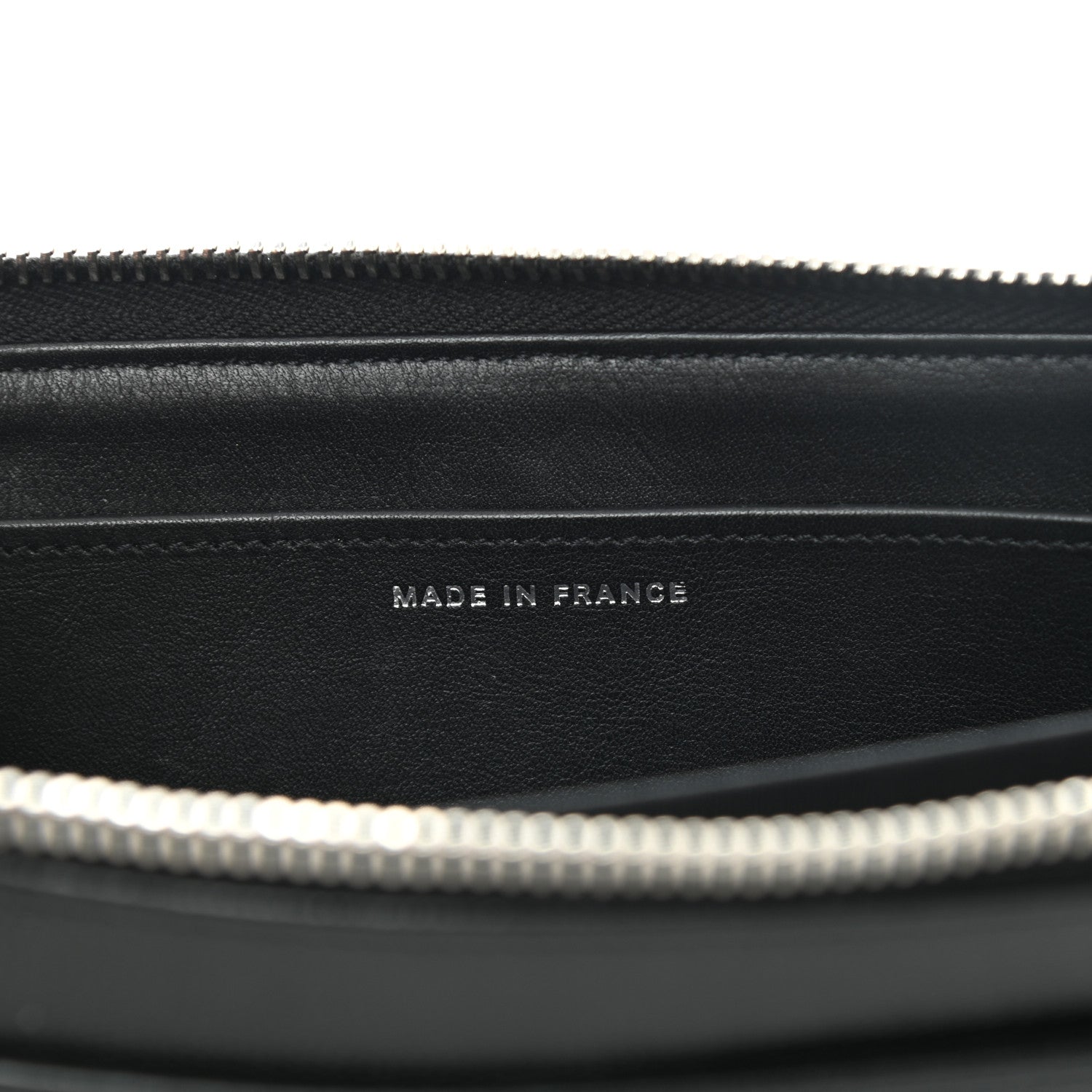 Chanel Caviar Sevruga CC Zip Wallet Black 8 of 12
