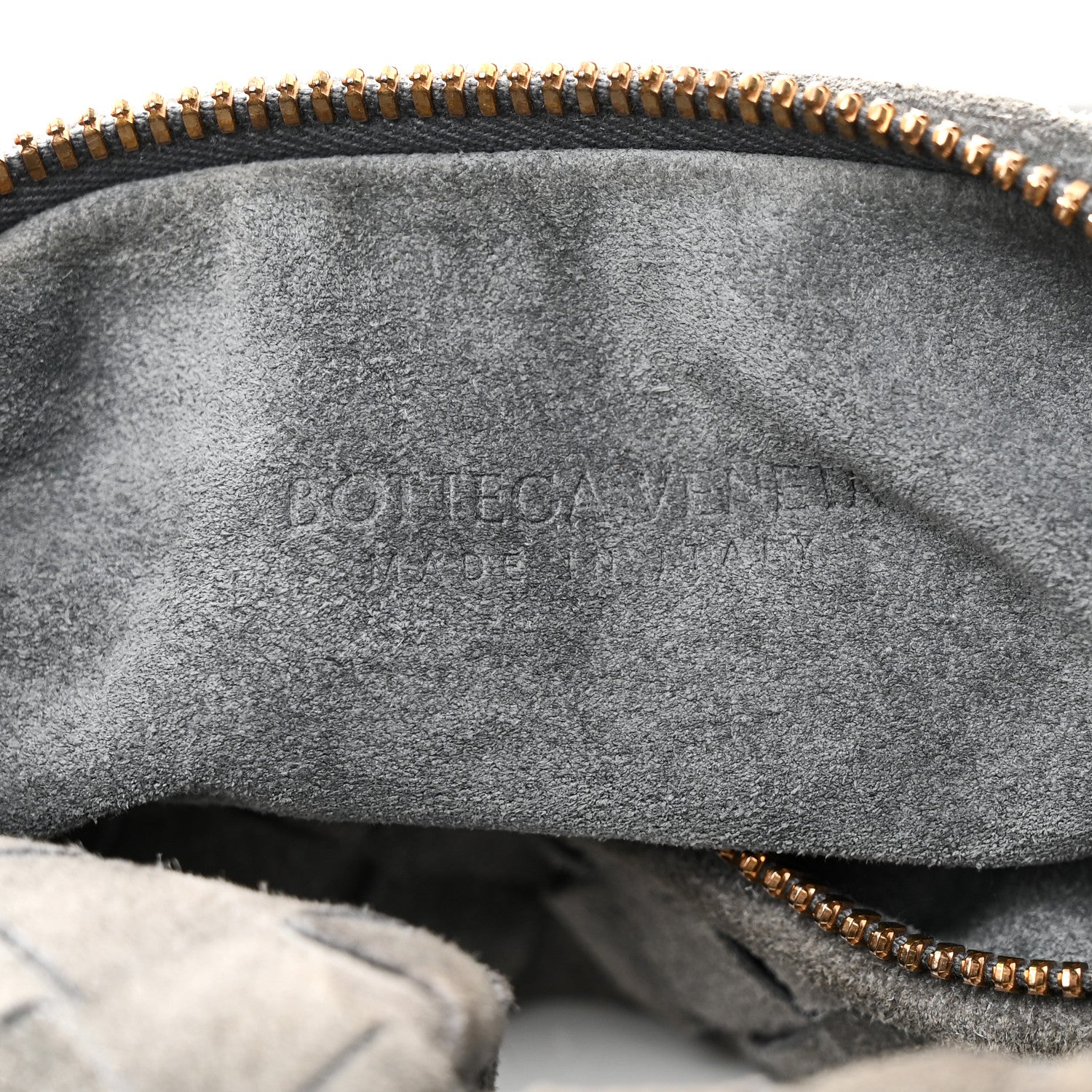 Bottega Veneta Suede Intrecciato Mini Jodie Thunder 6 of 11